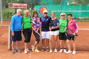 Tennis Damen 40 in Paguera 2016